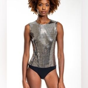 🪩MM6 Maison Martin Margiela Disco Bodysuit